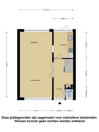 Floorplan - Orlando di Lassostraat 24, 5283 HZ Boxtel